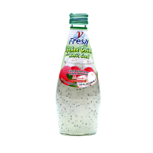 Picture of TH Lychee Drink with Basil Seed