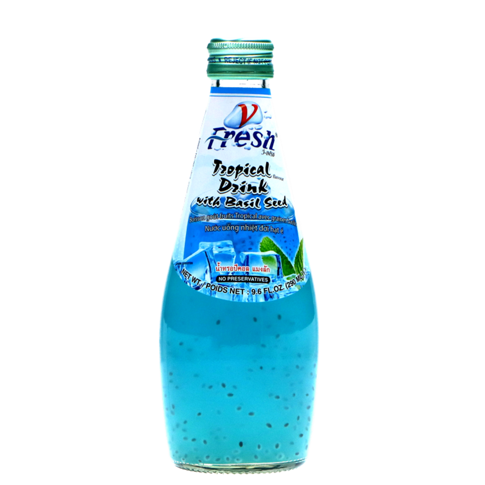 Picture of TH | V-Fresh | Tropical Drink with Basil Seed | 24x290ml.