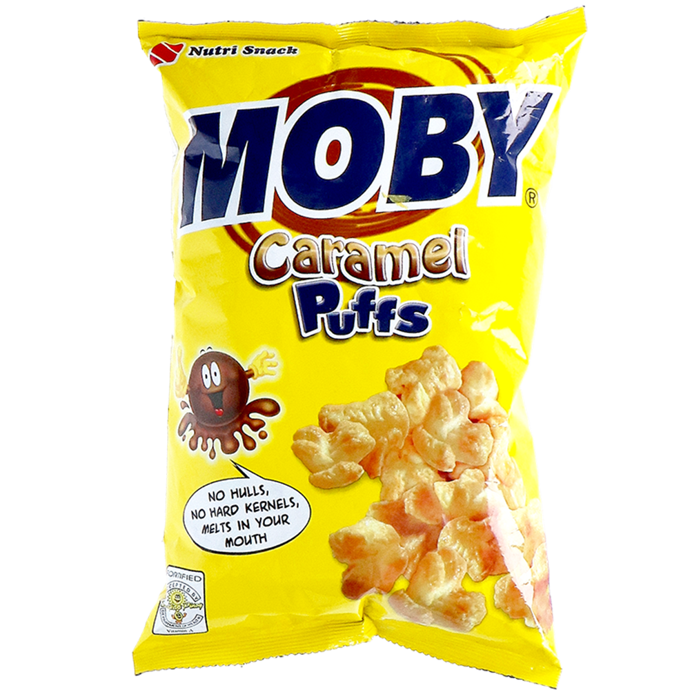 Picture of PH | Nutri Snack | Moby - Caramel Puffs | 25x90g.