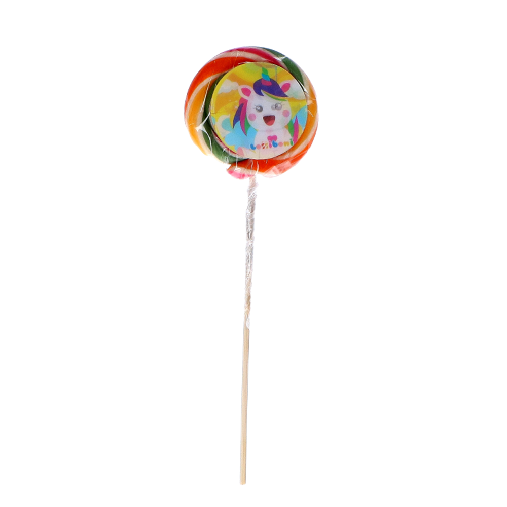 Picture of EU | Lolliboni / Unicorn | Handmade Lollipop -2D Sticker | 50x30g.