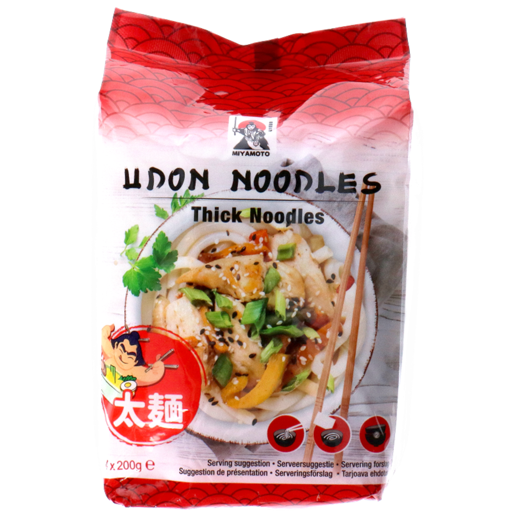 Picture of CN | Miyamoto | Instant Fresh Udon Noodles | 15x(4x200g.)