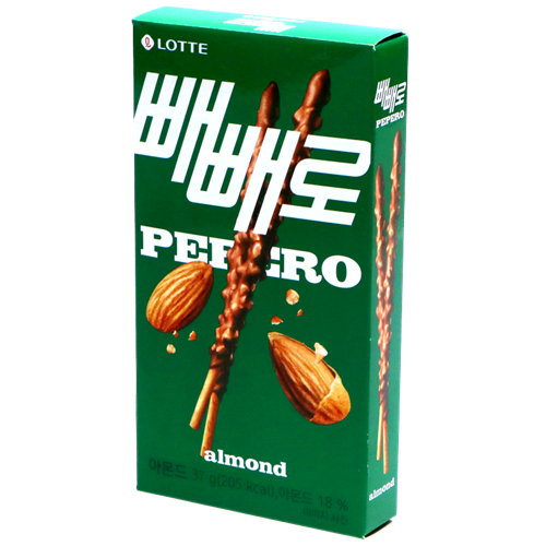 Picture of KR Pepero - Almond & Chocolate Sticks - Local
