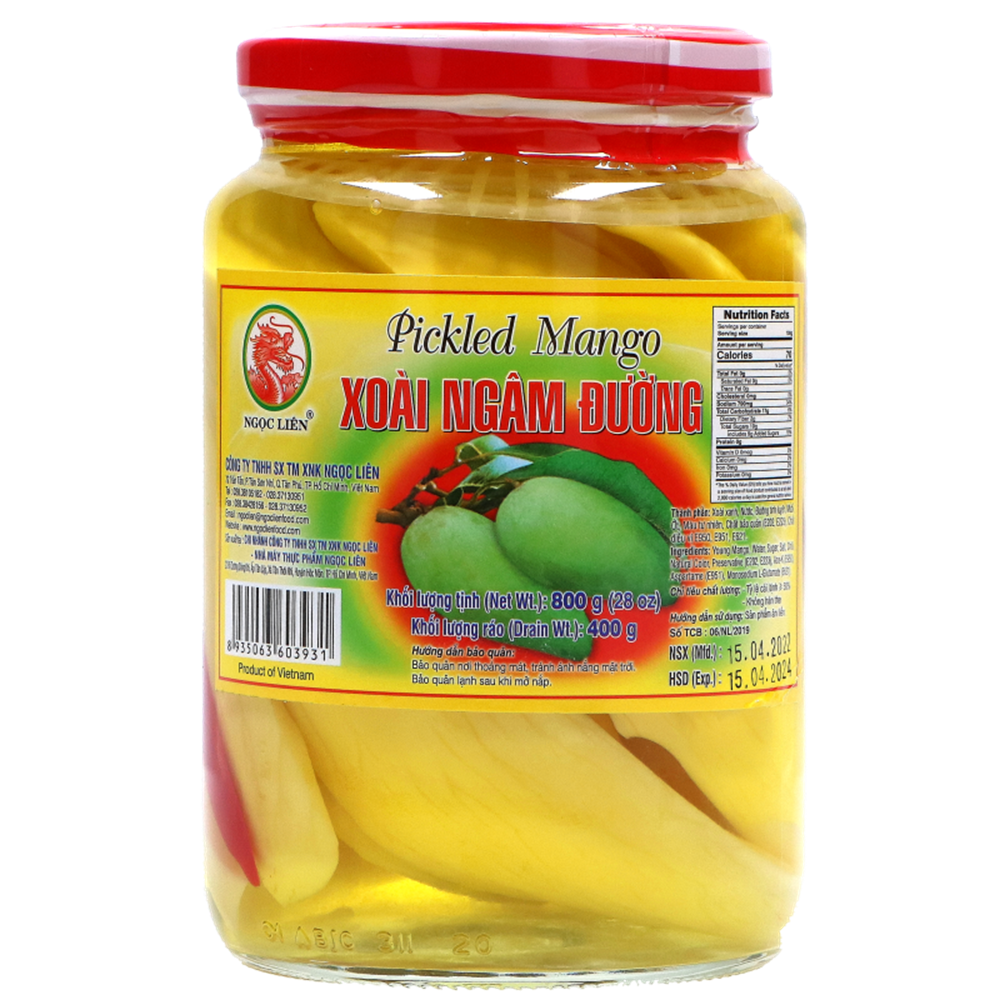 Picture of VN | Ngoc Liên | Pickled Young Mango - xoai dam duong | 12x800g.