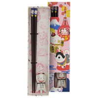 Picture of CN Chopstick Giftset and Rest Lucky Cat D