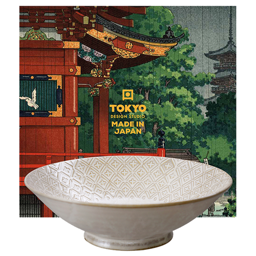 Mug avec infuseur - Motif japonais étoiles - Nippon White Tokyo