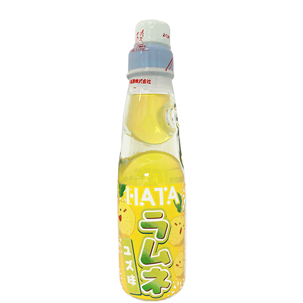 Picture of JP | HATA KOSEN | Ramune Yuzu Soda Pop Drink | 30x200ml.