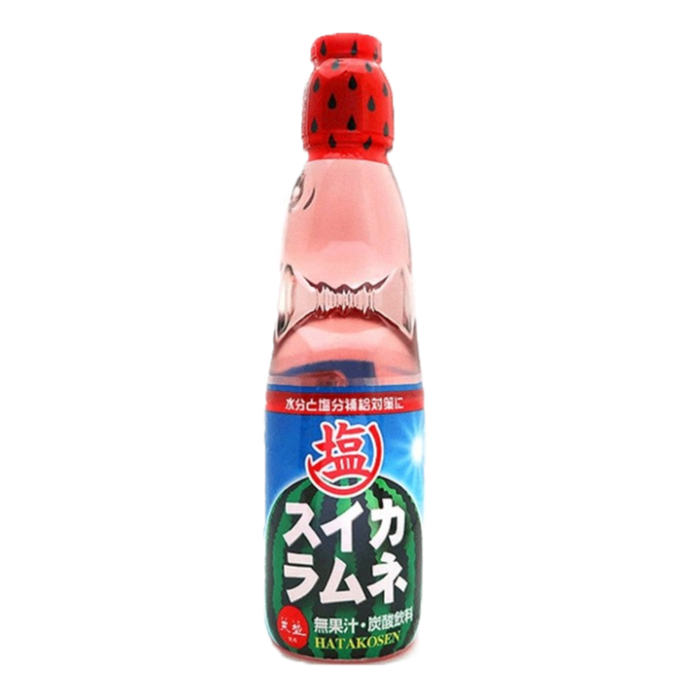 Picture of JP | HATA KOSEN | Ramune Salt Watermelon Soda Pop Drink | 30x200ml.