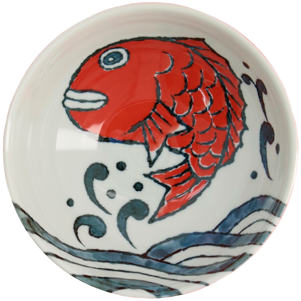 Picture of JP Seafood Noodle Bowl Snapper Red (18x8cm 1200ml)