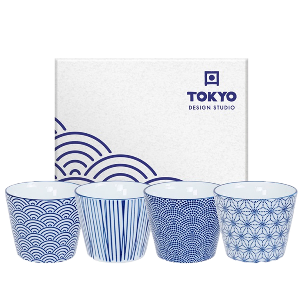Picture of JP |Tokyo Design Studio | Nippon Blue, Cup Giftbox (180ml.) - 1 set