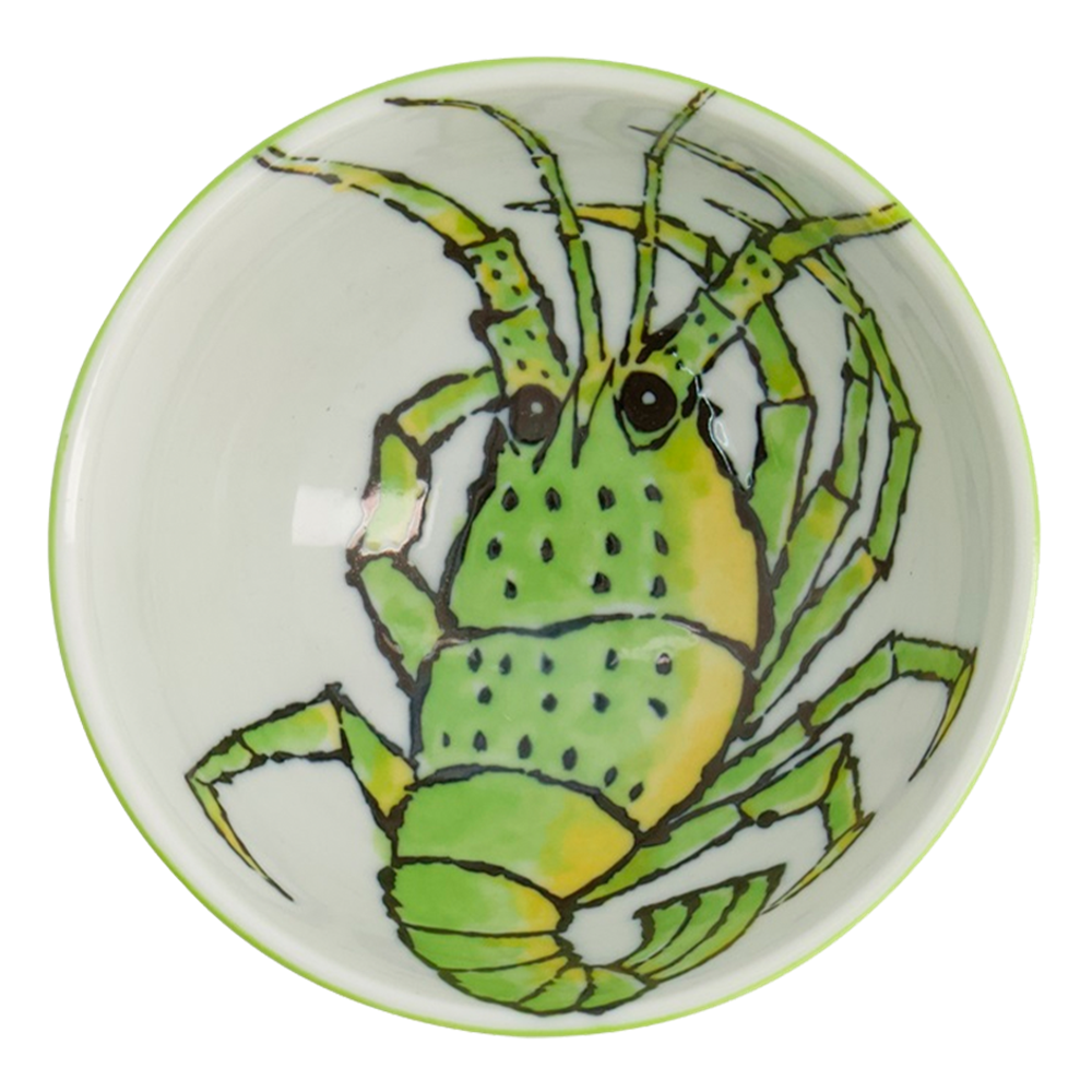 Picture of JP Seafood Rice Bowl Lobster Green (11x6cm 300ml.)