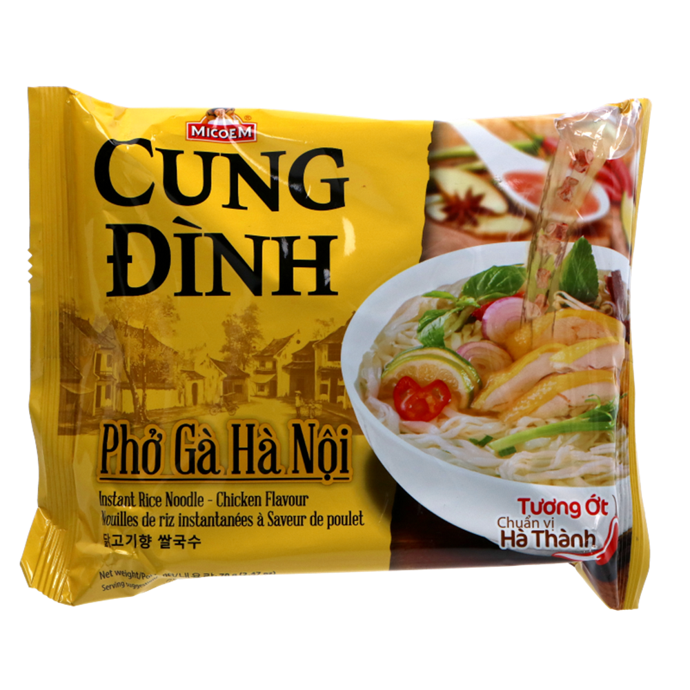 Afbeelding van VN | Cung Dình | Instant Rice Noodles  - Pho Ga - Chicken | 3x30x70g.