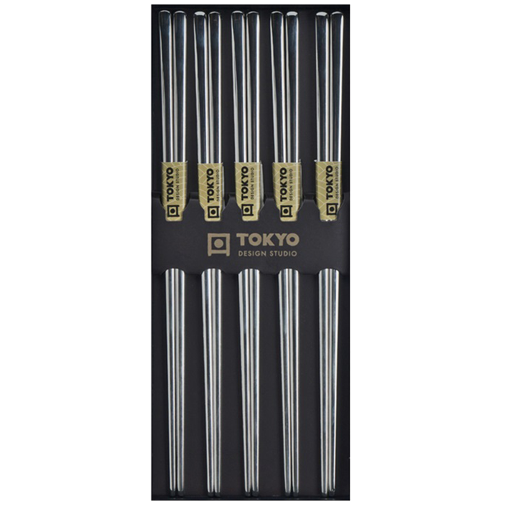 Picture of CN Chopsticks SS Silver - 5 Pair
