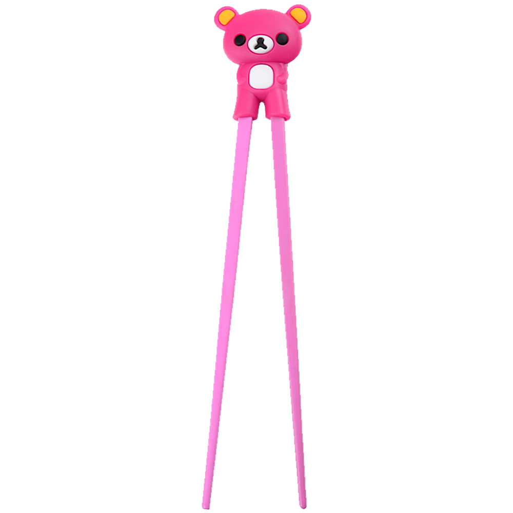 Picture of CN | Tokyo Design Studio | Children Chopsticks Bear Pink (22cm.) | 24pcs.
