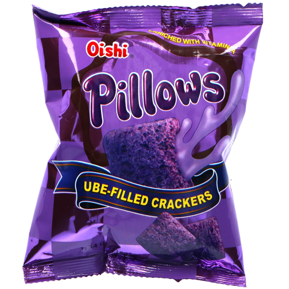 Picture of PH | Oishi | Pillows Ube-Filled Cracker | 100x38g.
