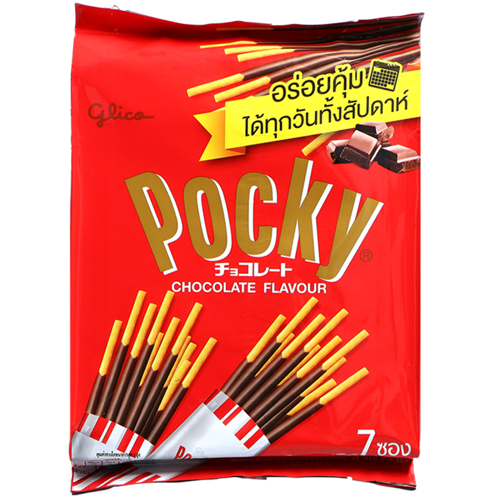 Picture of TH | Glico | Pocky Biscuit Stick Chocolate Flavour | 20x154g.