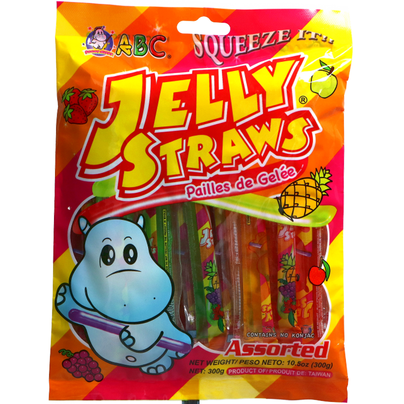 ABC - Jelly Straw - Different Flavors - Bag - Beagley Copperman