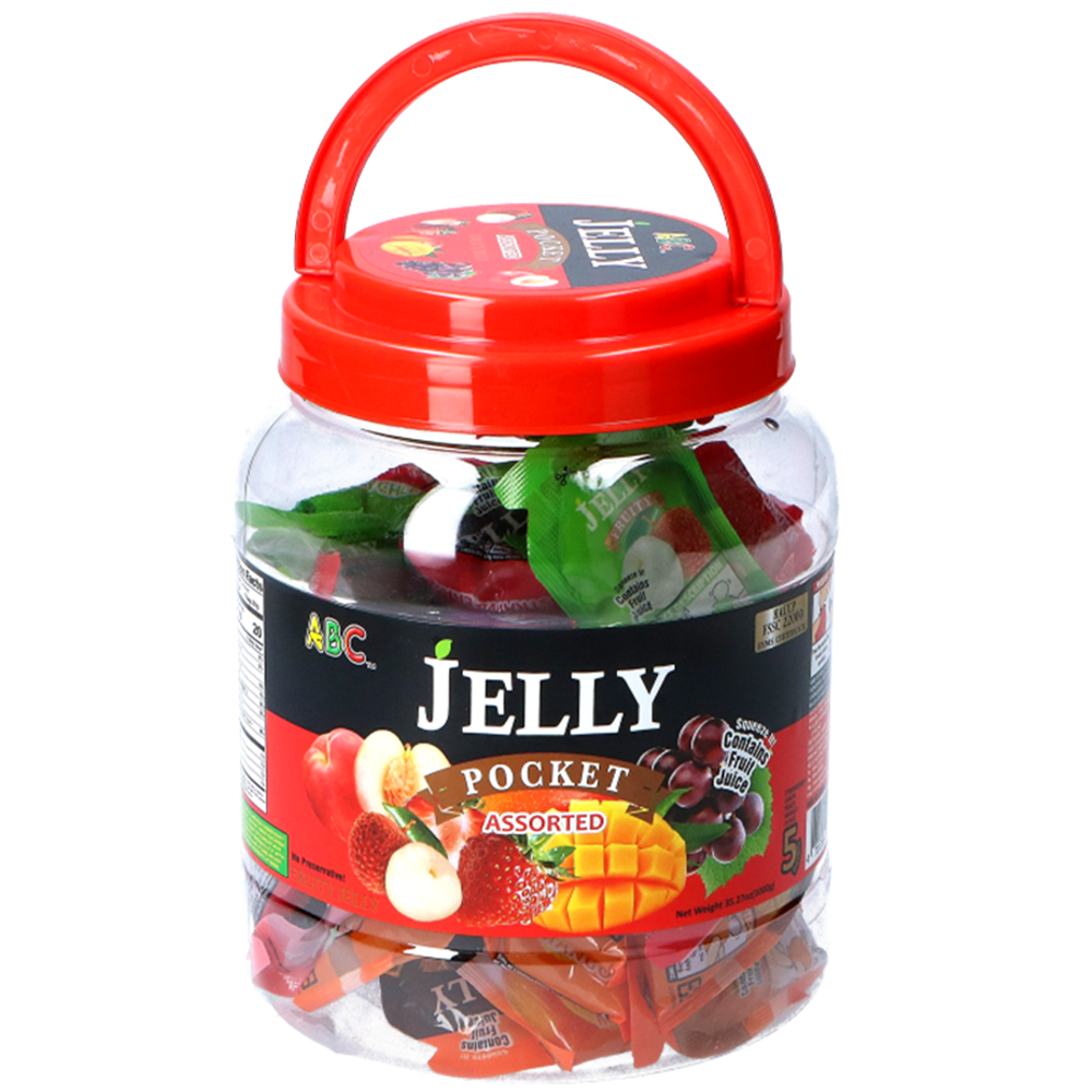 Picture of TW| ABC | Jelly Pocket Assorted Jar | 6x1000g.