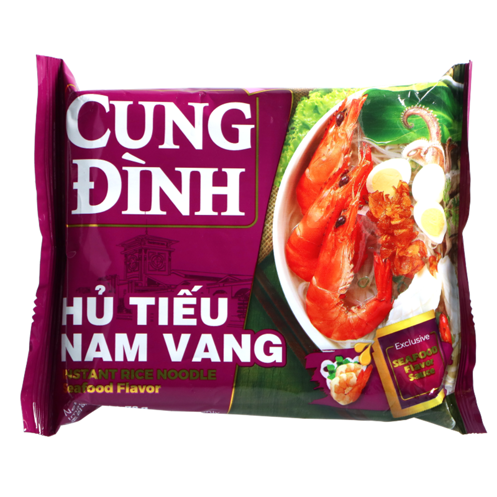 Picture of VN | Cung Dình | Instant Rice Noodles - Hu Tieu Nam Yang (Seafood) | 30x78g.