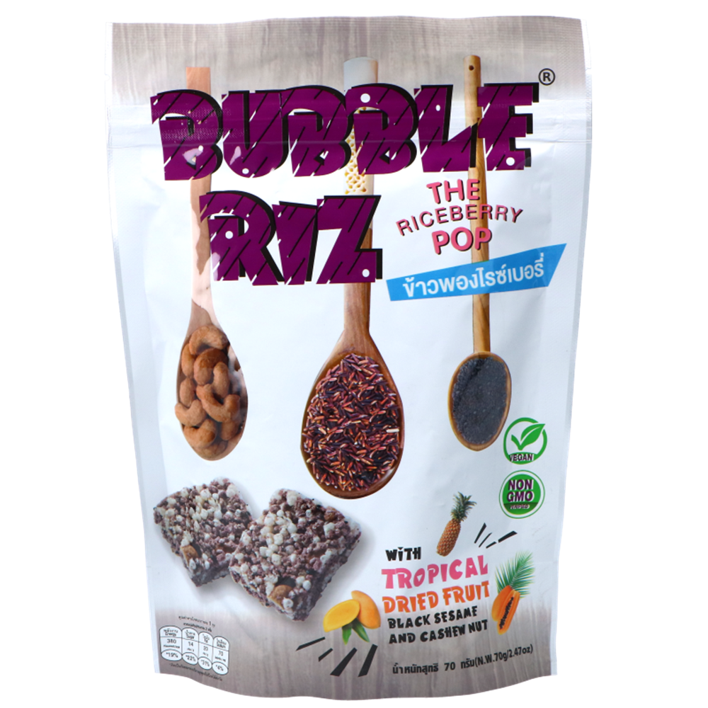 Picture of TH | Bubble Riz | Fruit Bar with Tropical Fruit | 24x70g.