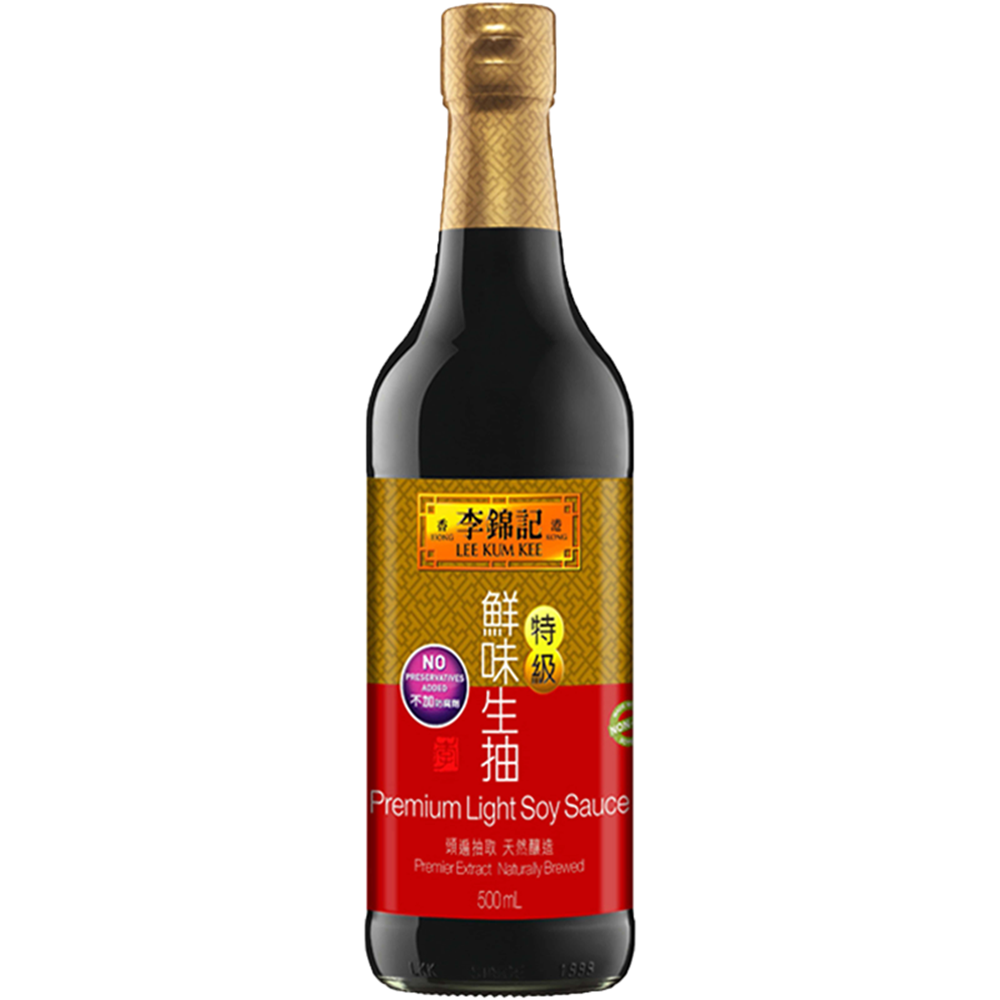 Afbeelding van CN | Lee Kum Kee | Premium Light Soy Sauce | 12x500ml.