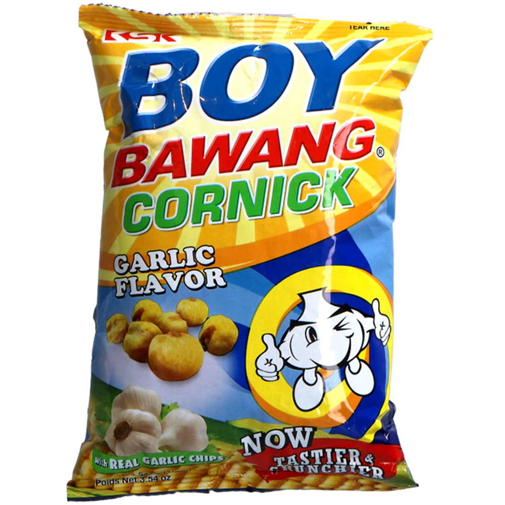 Picture of PH | Boy Bawang | Corn Snack Garlic Flavor | 40x100g.