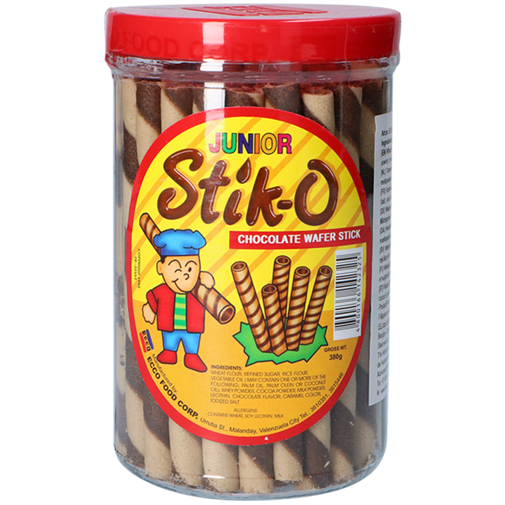Picture of PH | Stik-O | Wafer Sticks - Chocolate | 12x380g.