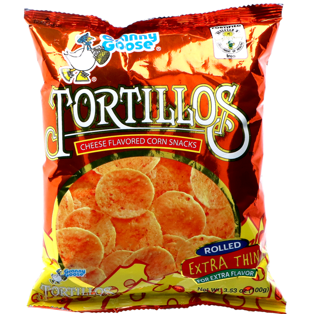 Picture of PH | Granny Goose | Tortillos Chees Chips | 50x100g.