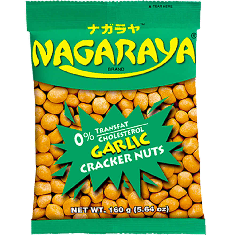 Picture of PH | Nagaraya | Cracker Nuts - Garlic | 48x160g.