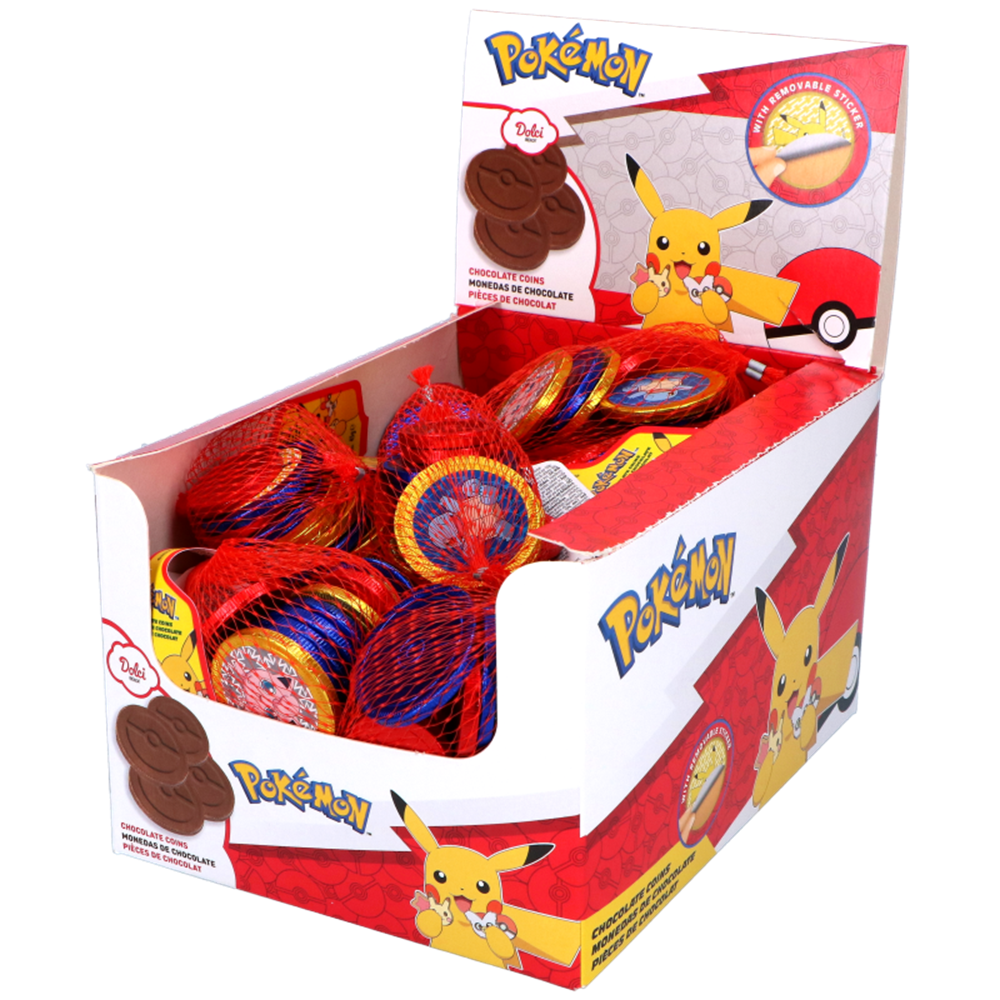 Picture of EU | Pokemon | Chocolate Coins | 4x32x45g.