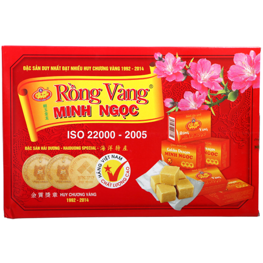 Picture of VN | Rong Vang | Green bean cake - Banh dau xanh | 34x310g.