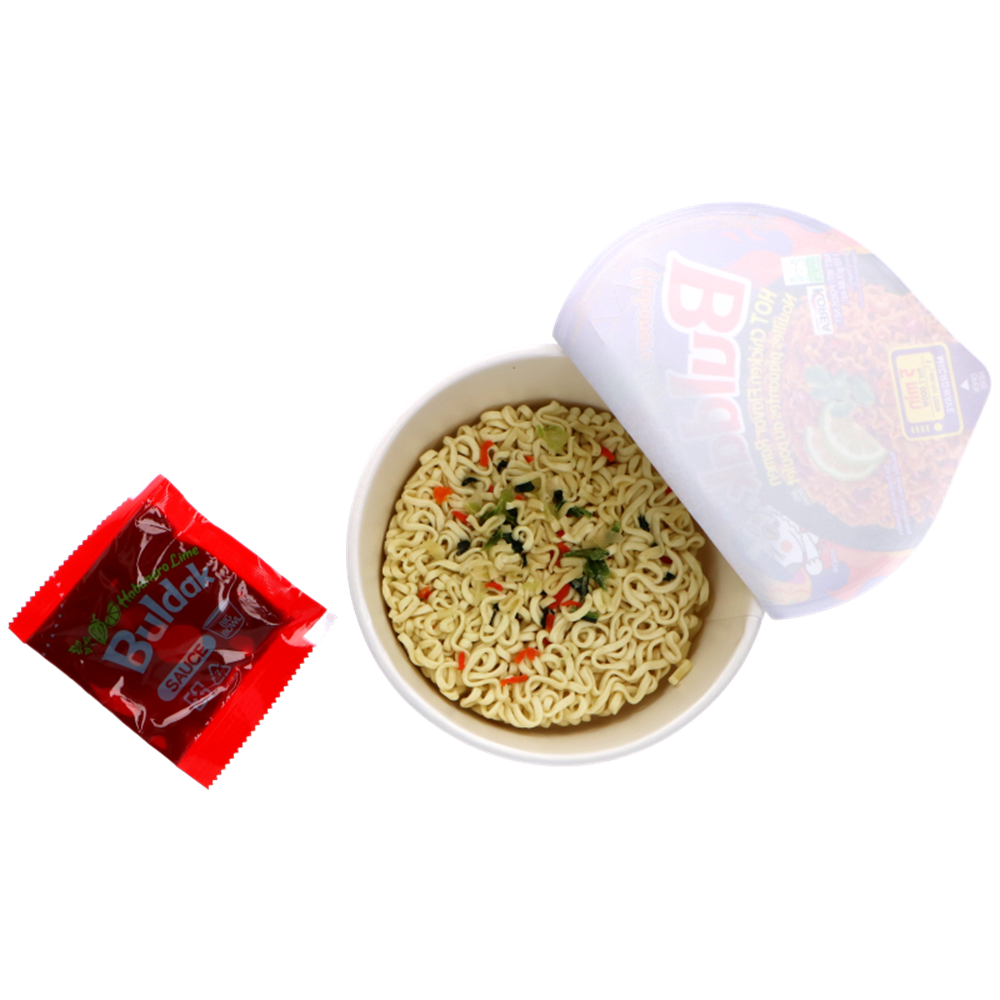 Samyang Buldak Ramen Hot Chicken Habanero Lime Big Bowl Beagley