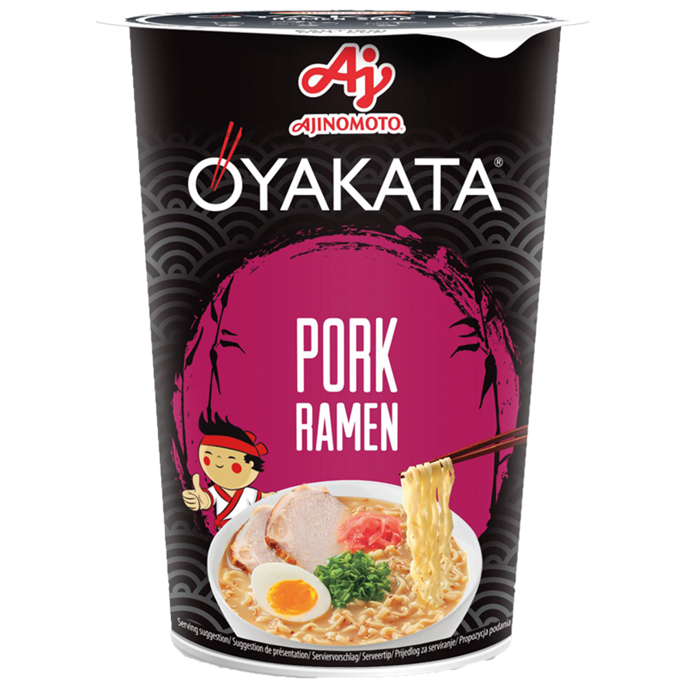 Picture of EU | Ajinomoto | Oyakata Pork Ramen Soup - Cup | 8x62g.
