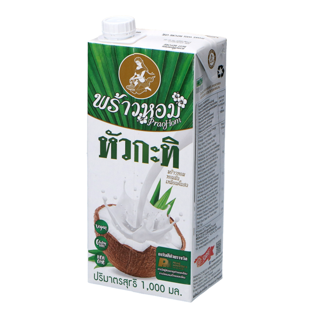 Picture of TH | Prao Hom | Coconut Milk Tetra Pack 17-19% Milkfat - CAP | 12x1L.