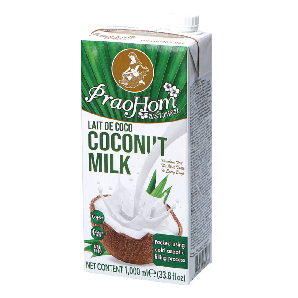Picture of TH | Prao Hom | Coconut Milk Tetra Pack 17-19% Milkfat - CAP | 12x1L.