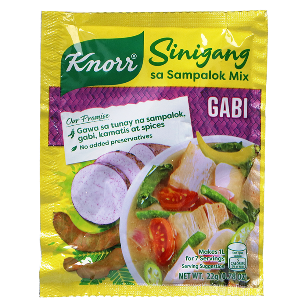 Picture of PH | Knorr | Sinigang Na Gabi Seasoning Mix | 12x12x22g.