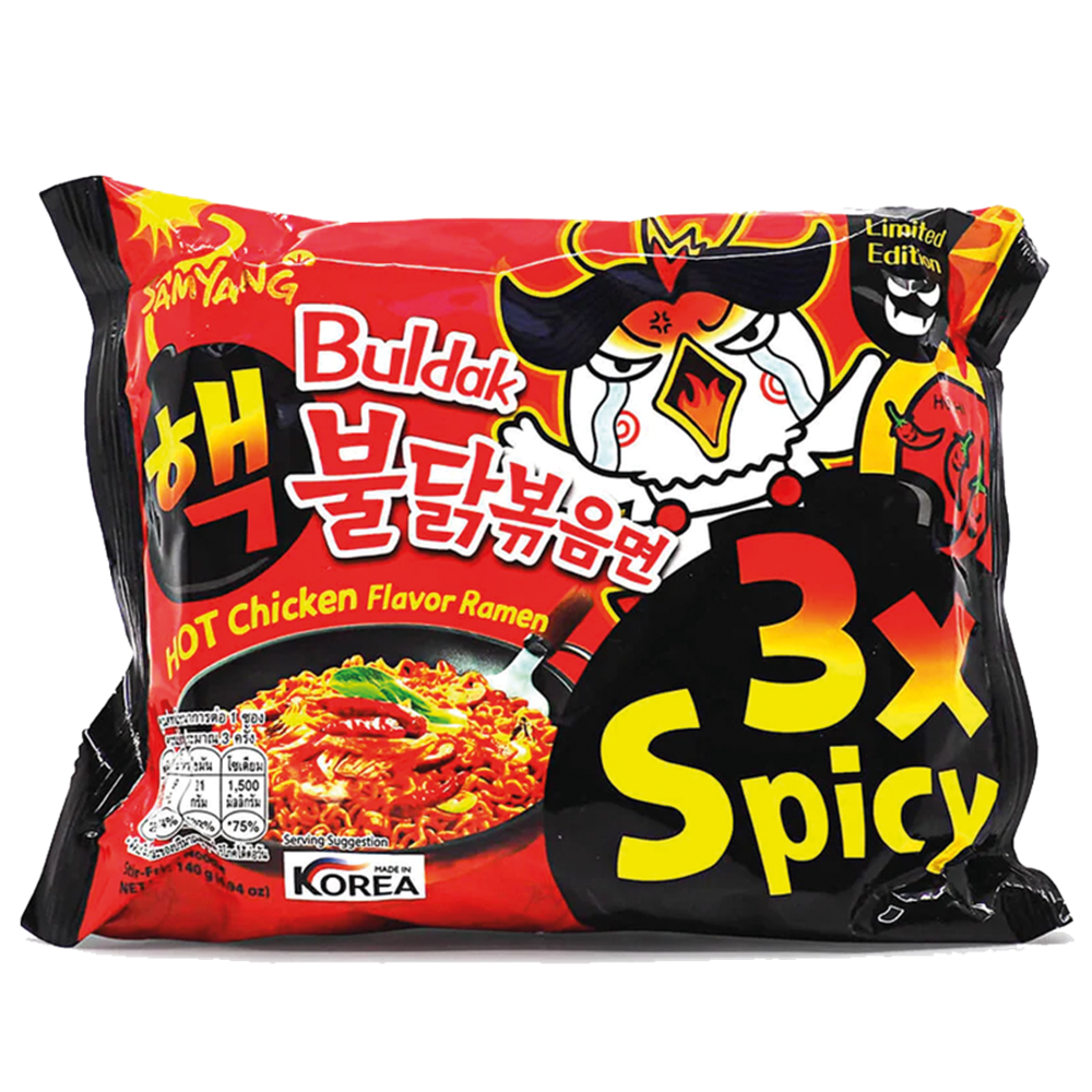 Picture of KR | Samyang | Buldak Hot Chicken Ramen 3x Spicy | 8x5x140g.