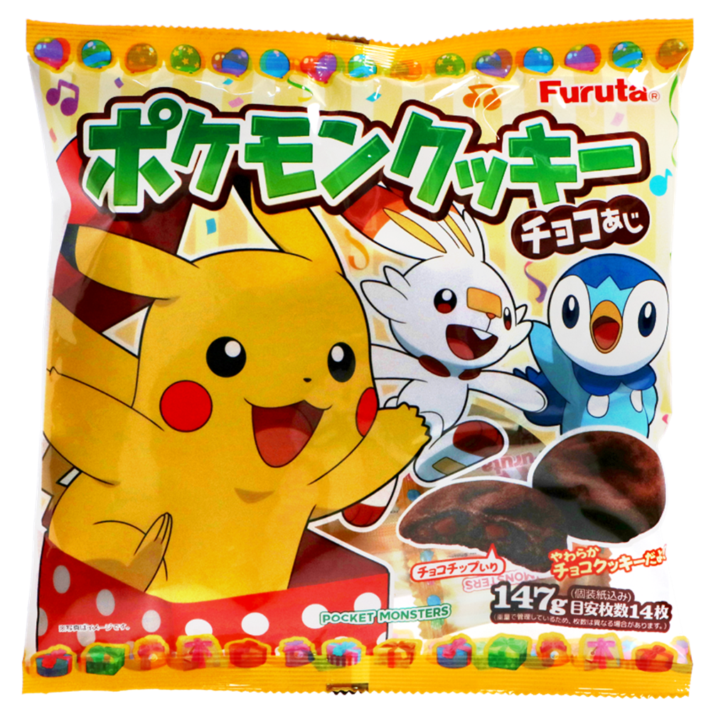 Picture of JP | Furuta | Pokemon Cookies Chocolate | 12x147g.