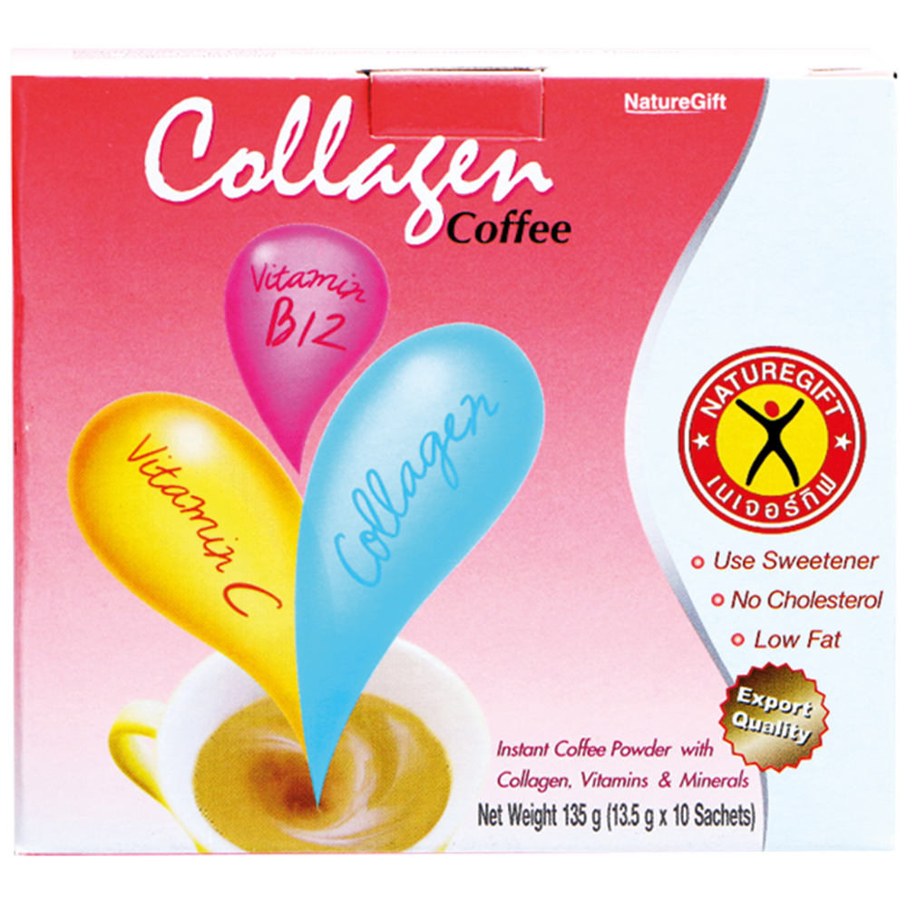 Picture of TH | Nature Gift | Collagen Coffee Instant Mix Powder | 40x135g.