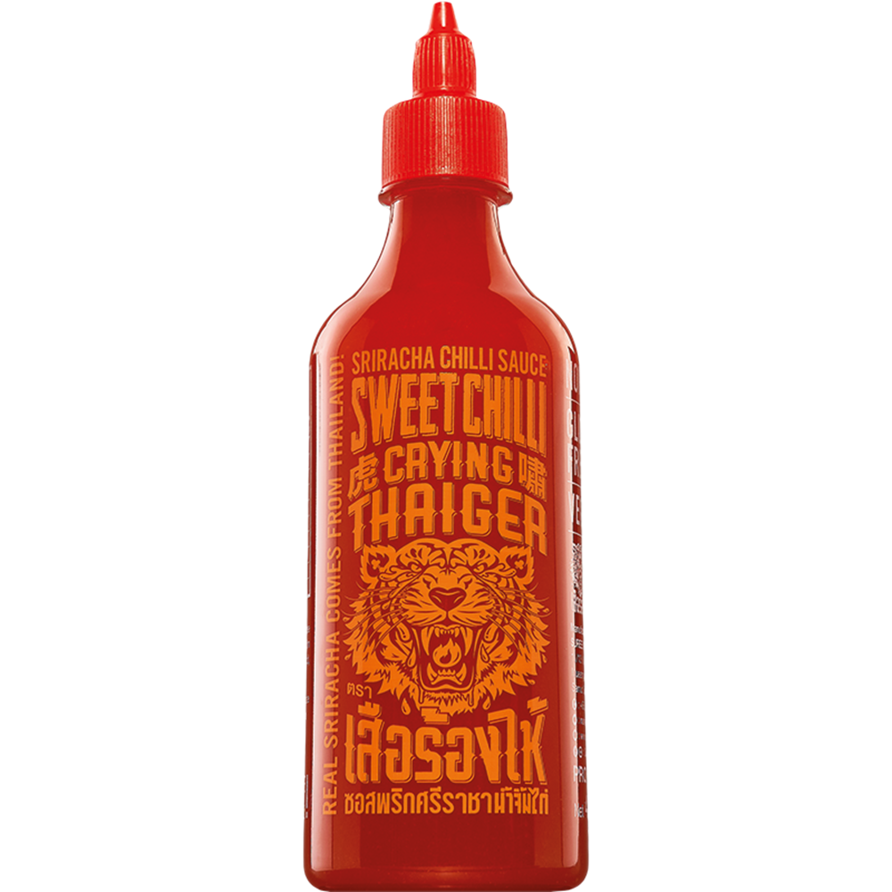Picture of TH | Crying Thaiger | Sriracha Chilli Sauce - Sweet Chilli | 12x440ml.