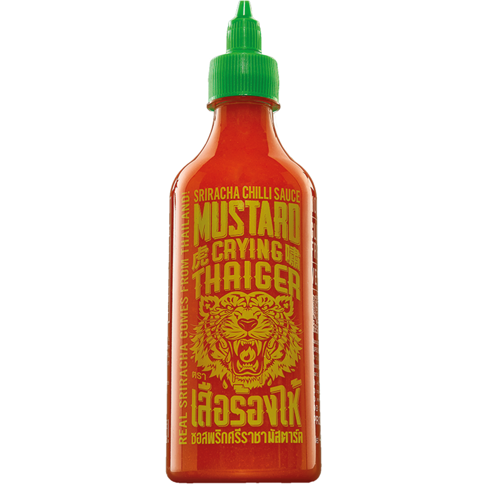 Picture of TH | Crying Thaiger | Sriracha Chilli Sauce | Mustard | 12x440ml.