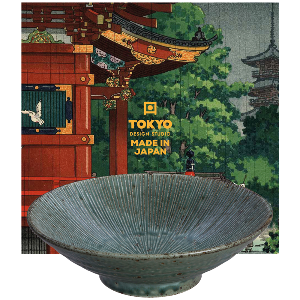 Picture of JP | Tokyo Design Studio | Large Bowl, Wabi Uguisu Giftset (1400ml.) | 1 set