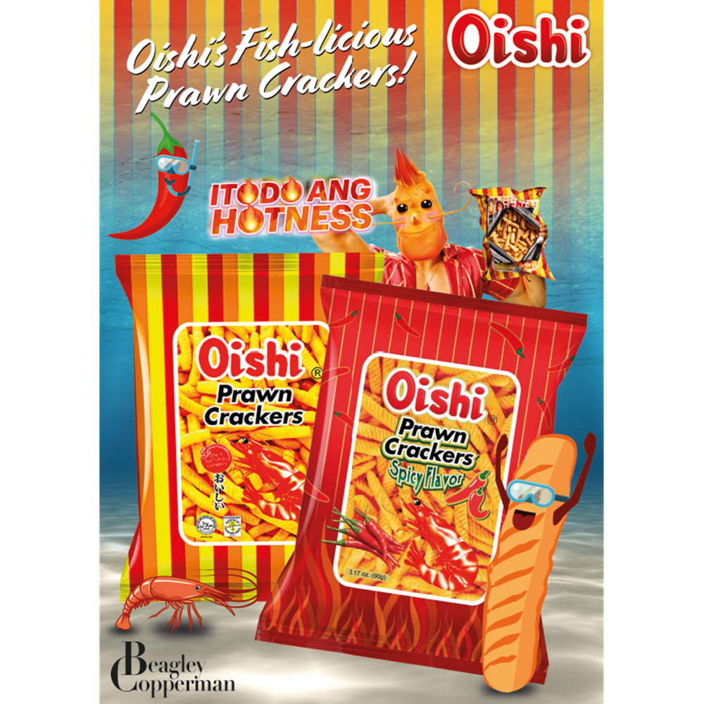 Picture of Poster | Oishi | Prawn Crackers