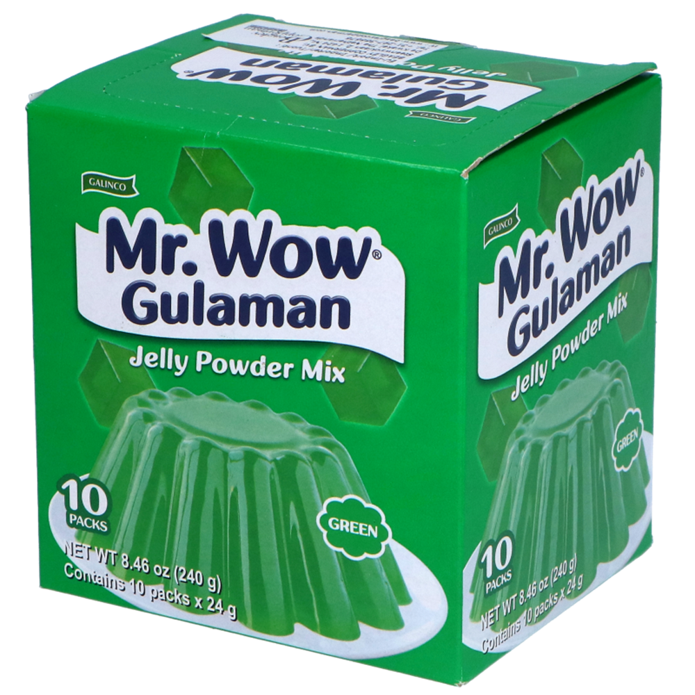 Picture of PH | Mr. Wow | Gulaman Green (Boxed) | 12x(10x24g.)
