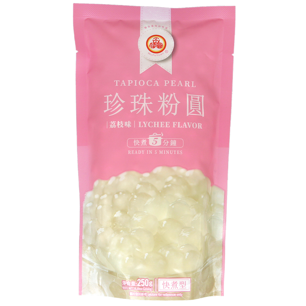 Picture of CN | Wu Fu Yuan | Tapioca Pearl Lychee Flavor | 36x250g.