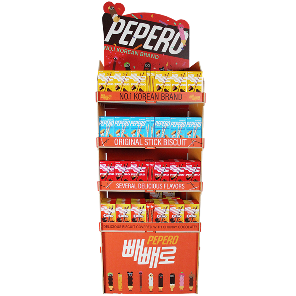 Picture of Promotion Display - Pepero | 182x61x42cm.