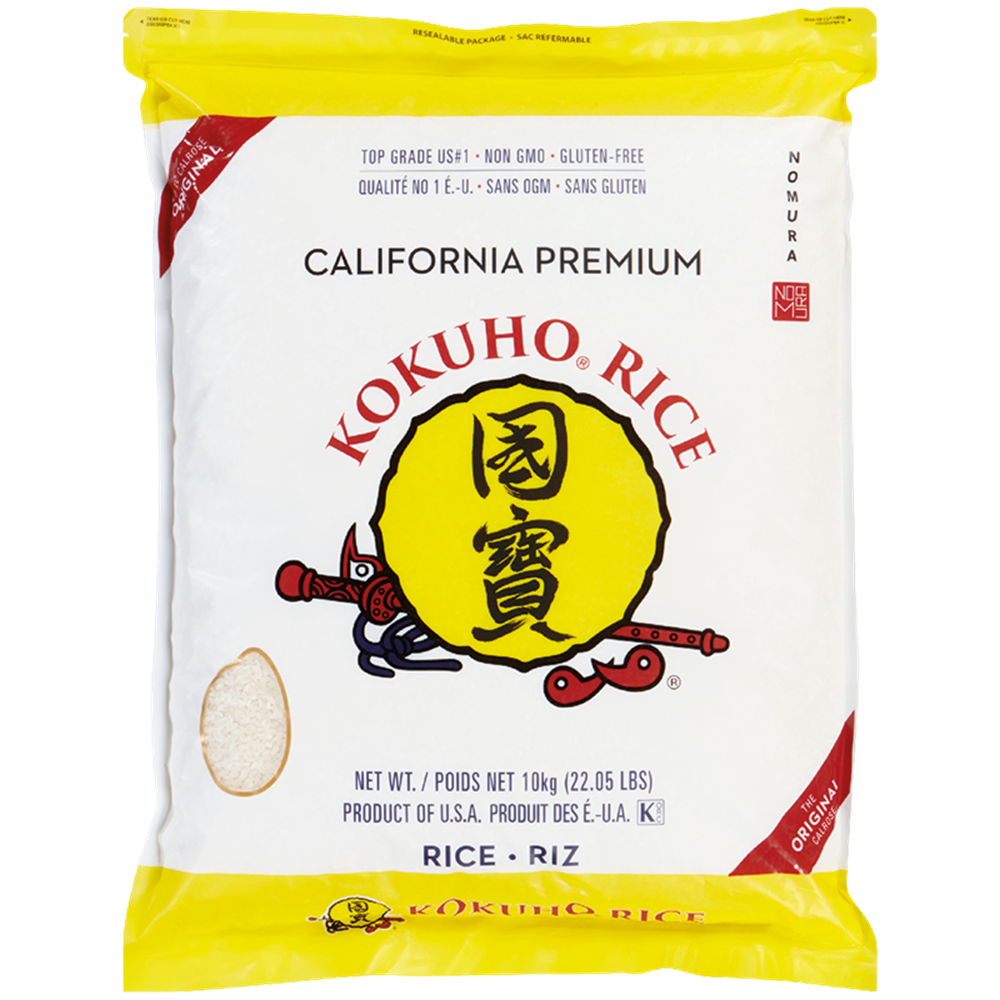 Picture of US | KOKUHO | California Premium Sushi Rice - Yellow | 10kg.