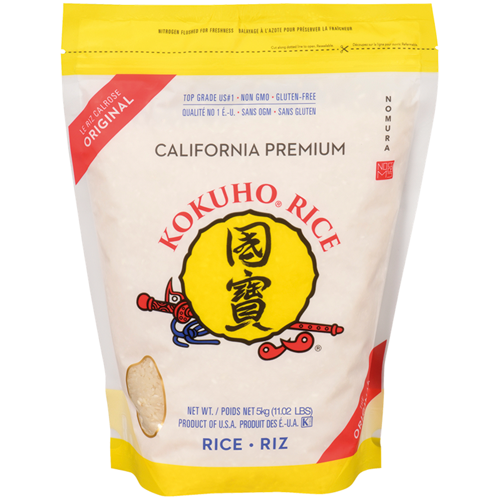 Picture of US | KOKUHO | California Premium Sushi Rice - Yellow | 4x5kg.