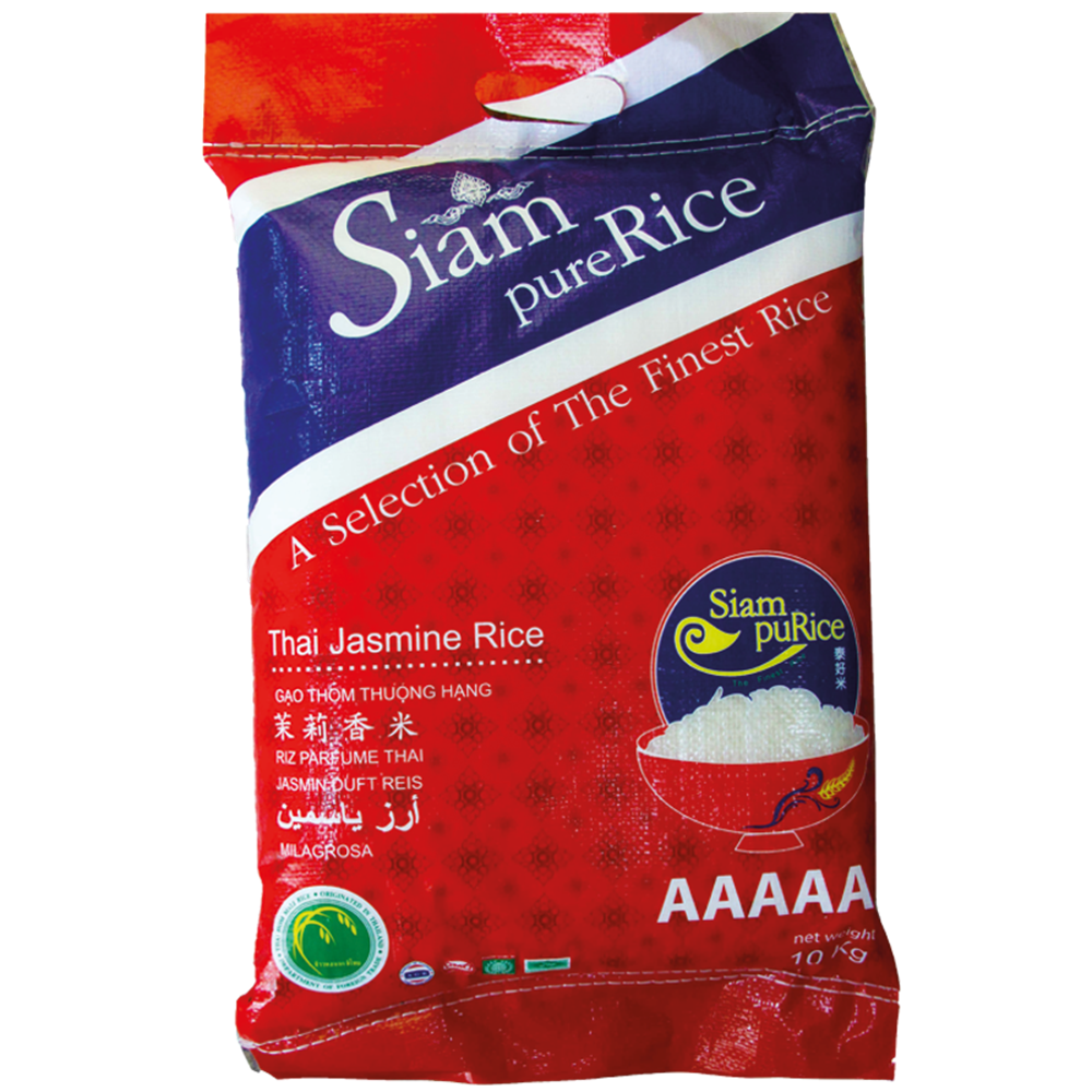 Afbeelding van TH | Siam Pure | Thai Hom Mali Jasmine Rice Crop 2023 Premium | 10kg.