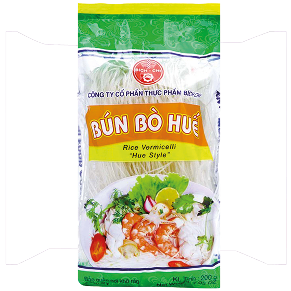 Afbeelding van VN | Bich Chi | Rice Noodle Hue (Bun bo hue (Vermicelli) | 40x200g.