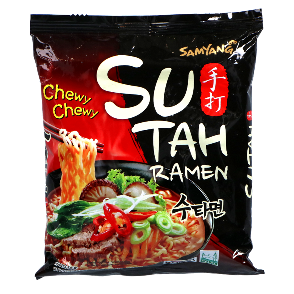 Picture of KR | Samyang | Sutah Ramen - Hot & Spicy Beef Flavor | 20x120g. 